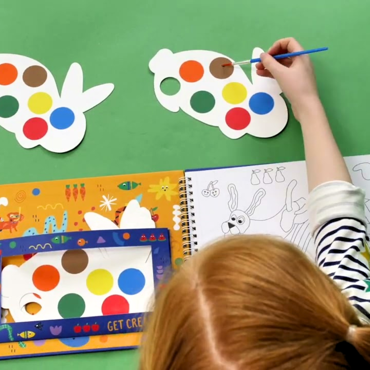 CUADERNO PARA PINTAR MASCOTAS - FLOSS & ROCK