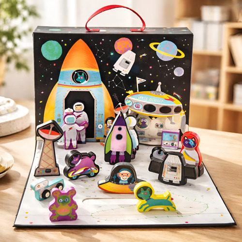Caja de Juego El Espacio – Floss & Rock