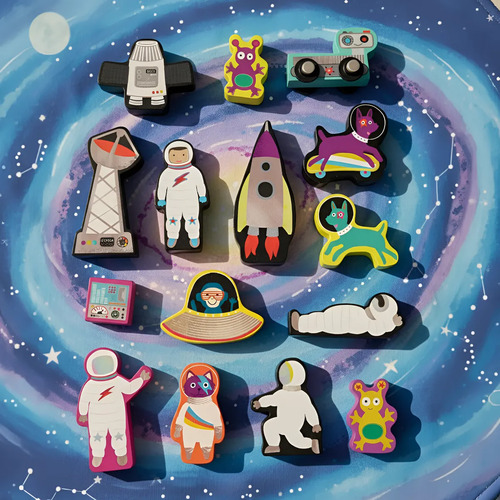 Caja de Juego El Espacio – Floss & Rock