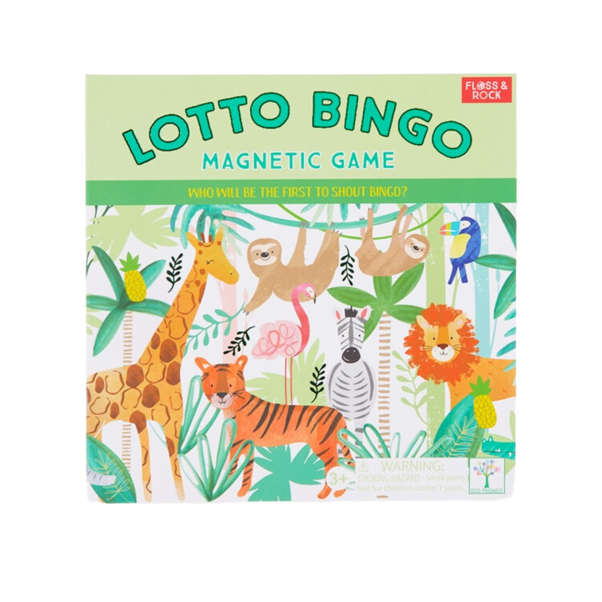 LOTTO BINGO MAGNETICO JUNGLA - FLOSS & ROCK