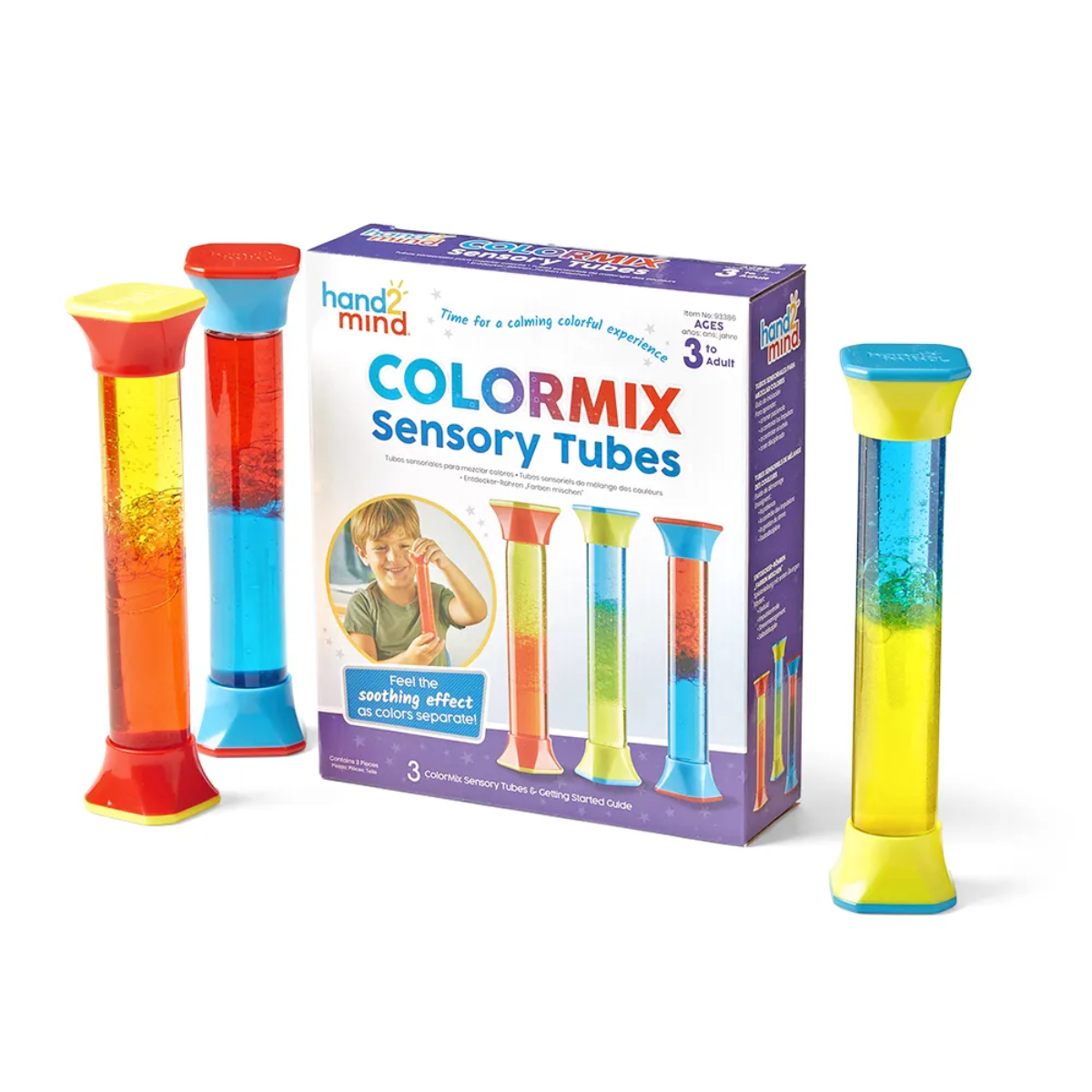 COLORMIX TUBOS SENSORIALES - HAND2MIND