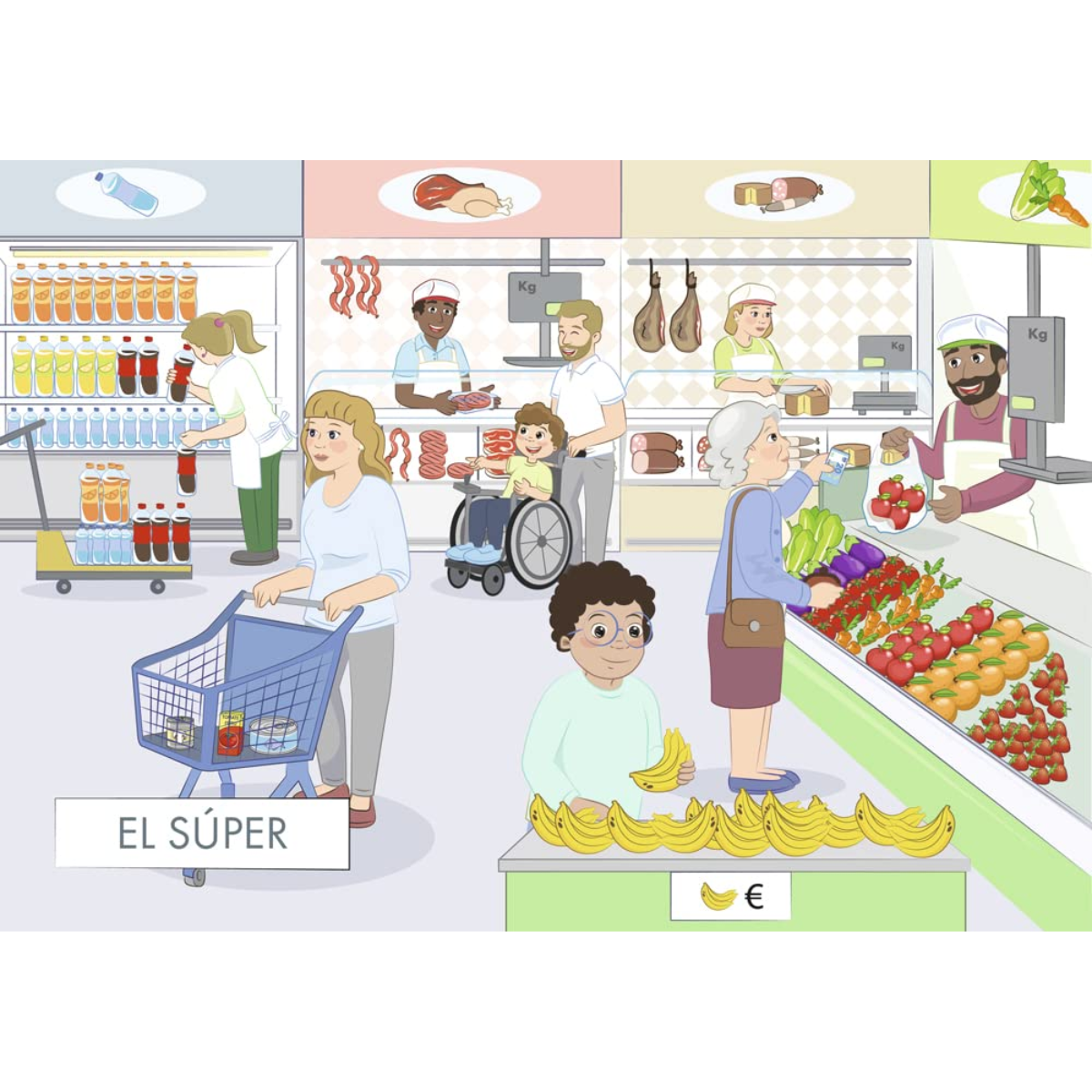 COMPRESION CON PICTOGRAMAS EL CENTRO COMERCIAL - GEU EDITORIAL