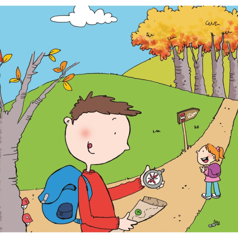 DAVID SE VA DE CAMPAMENTO CUENTOS CON PICTOGRAMAS - GEU EDITORIAL