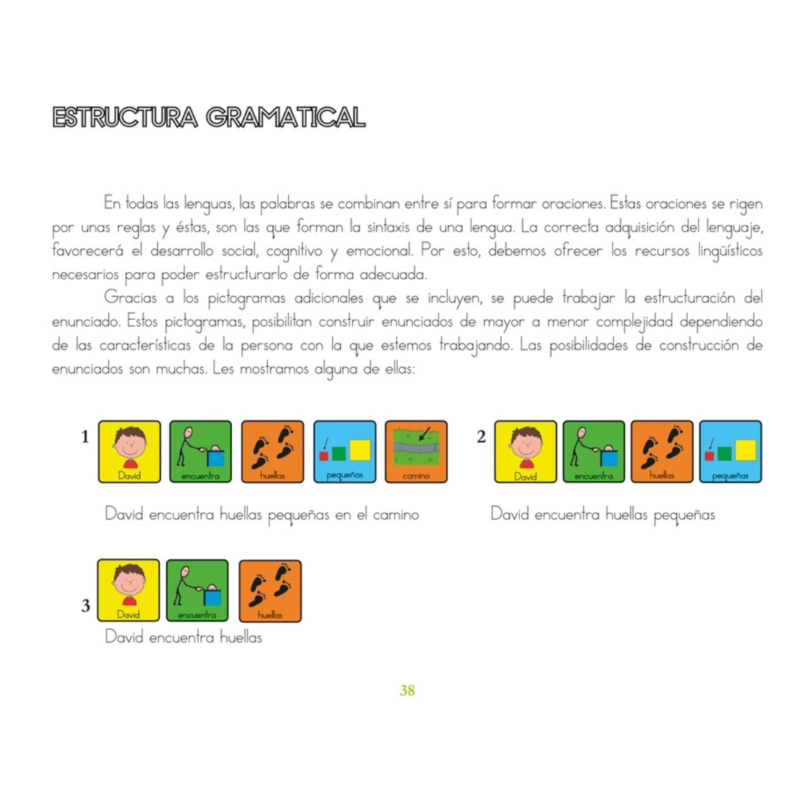 DAVID SE VA DE CAMPAMENTO CUENTOS CON PICTOGRAMAS - GEU EDITORIAL