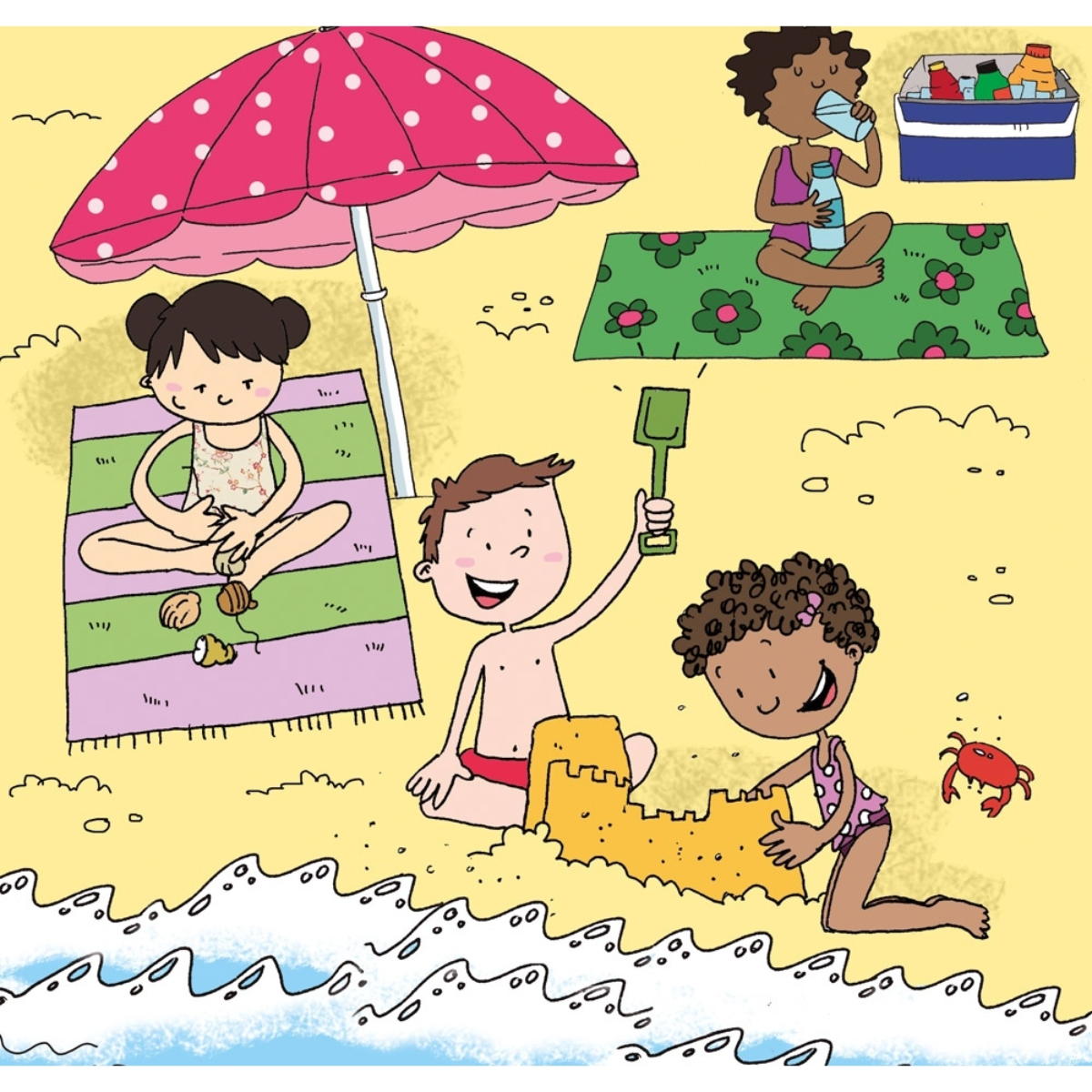 DAVID VA A LA PLAYA CUENTOS CON PICTOGRAMAS - GEU EDITORIAL
