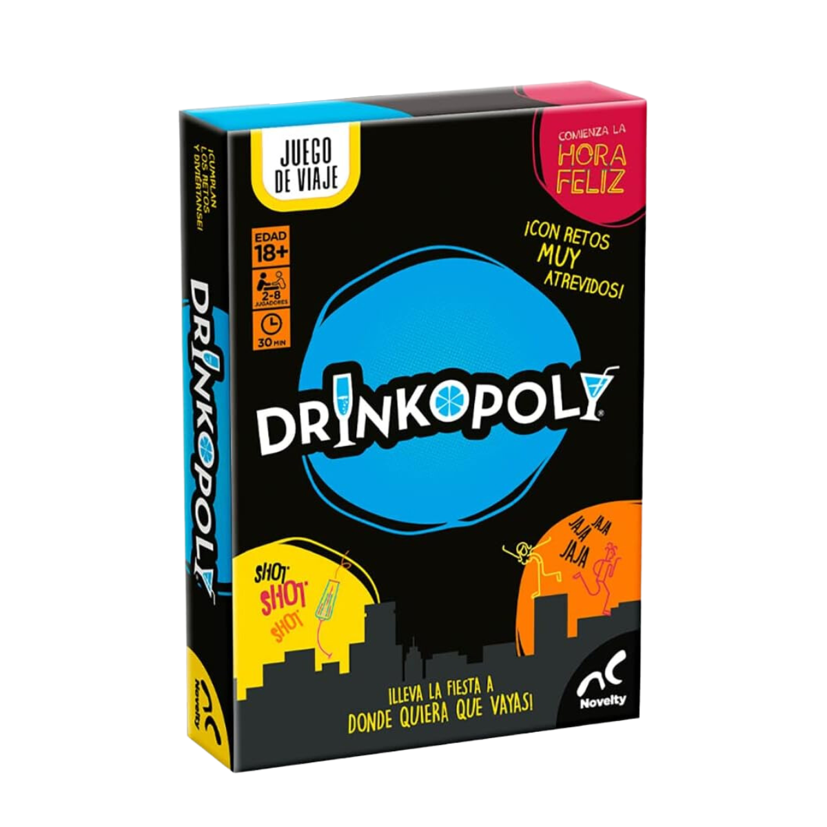 DRINKOPOLY JUEGO DE VIAJE - NOVELTY
