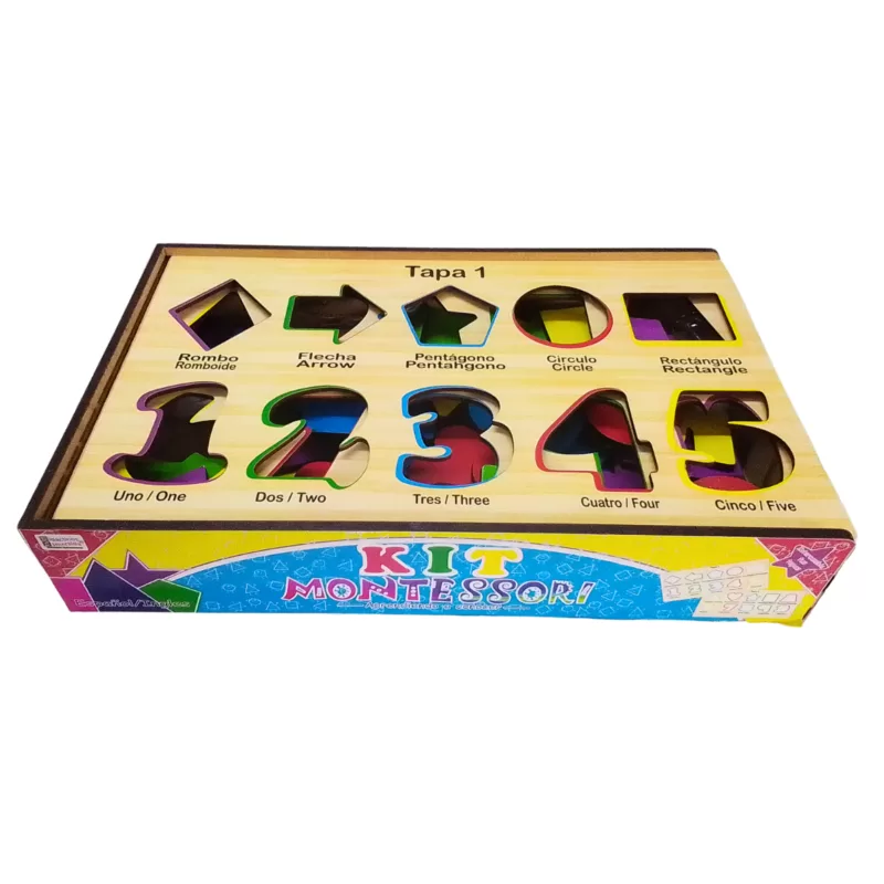 KIT MONTESSORI CLASIFICA, CUENTA Y RAZONA