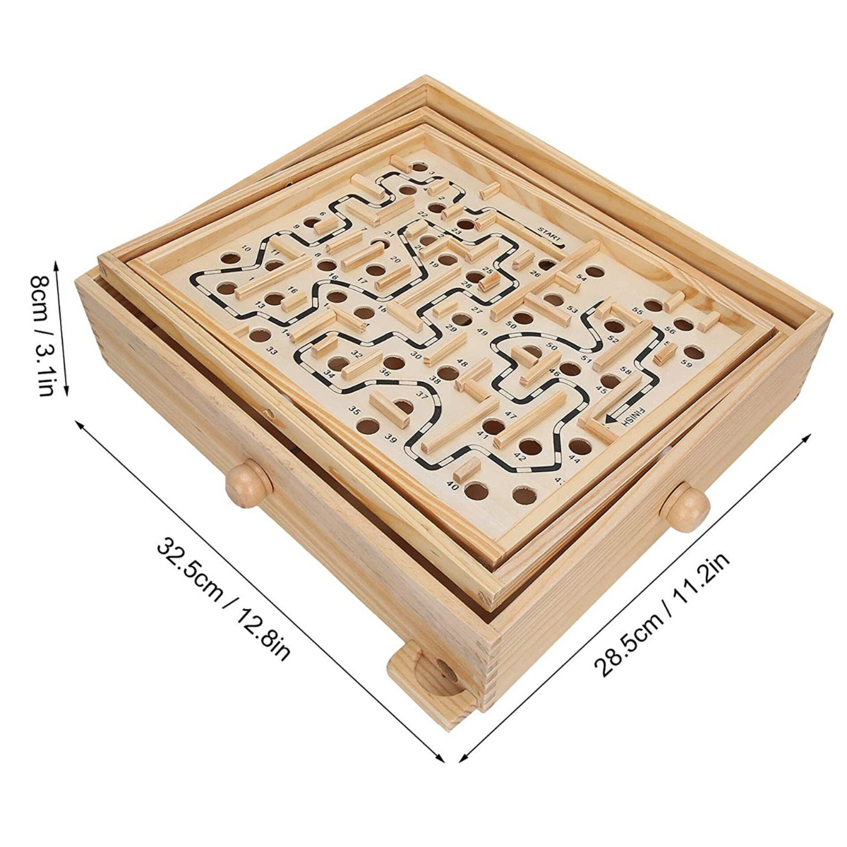 LABERINTO DE MADERA