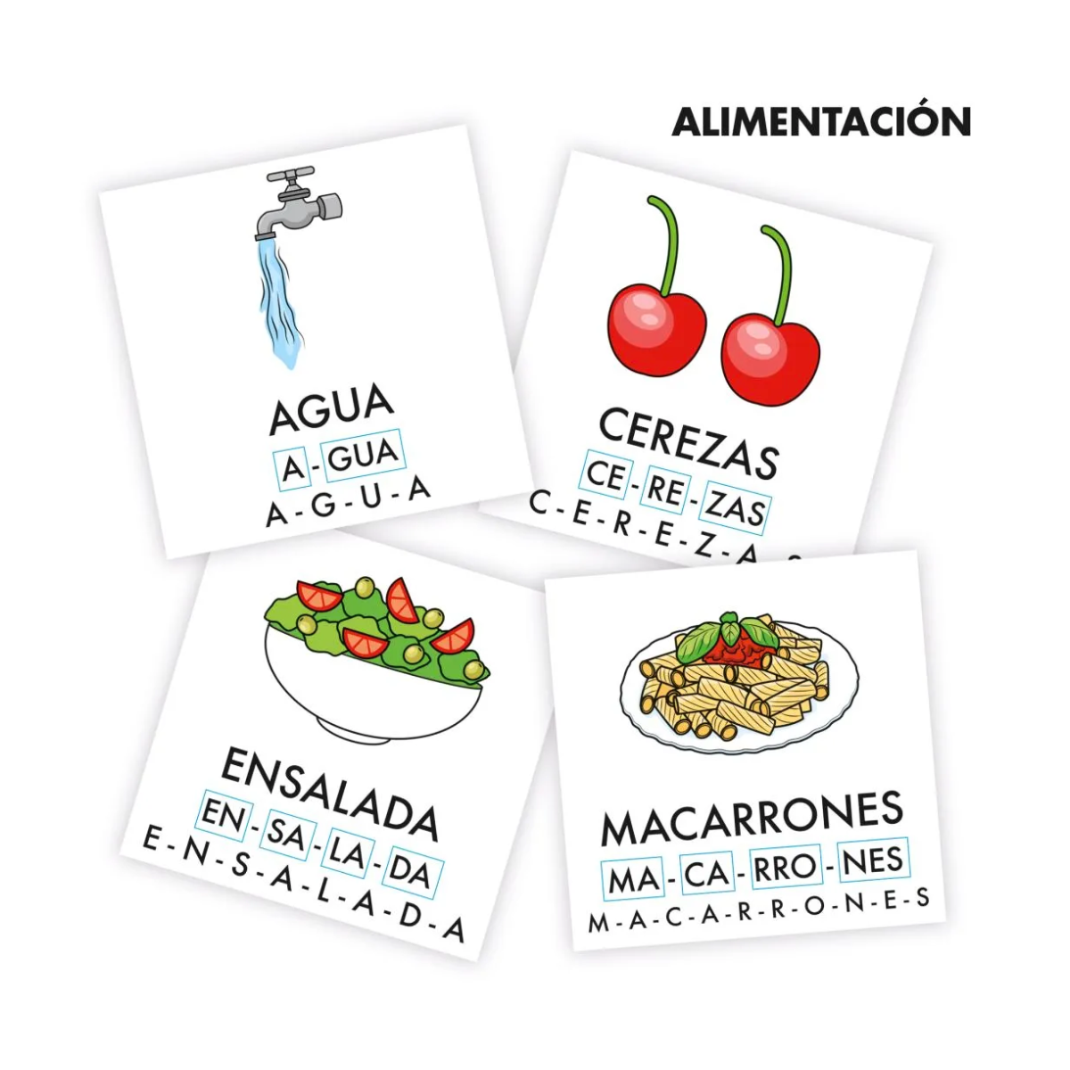 MI ESTUCHE DE PICTOS XL ALIMENTACION - GEU EDITORIAL
