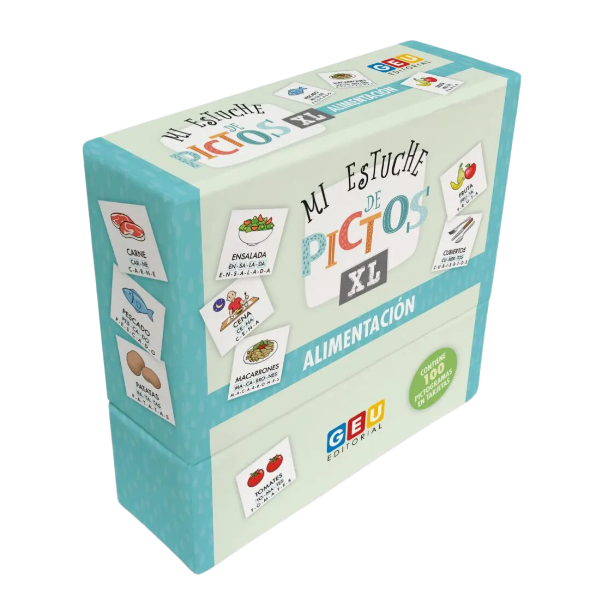 MI ESTUCHE DE PICTOS XL ALIMENTACION - GEU EDITORIAL