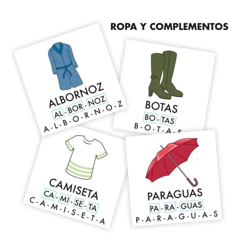 MI ESTUCHE DE PICTOS XL ROPA Y COMPLEMENTOS - GEU EDITORIAL