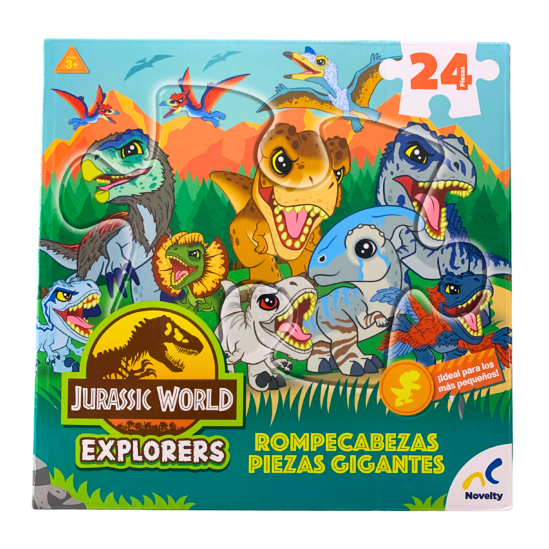 ROMPECABEZAS JURASSIC WORLD PIEZAS GIGANTES