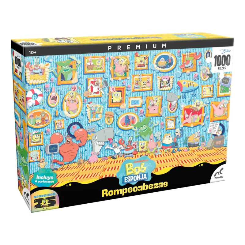 ROMPECABEZAS PREMIUN BOB ESPONJA 1000 PIEZAS
