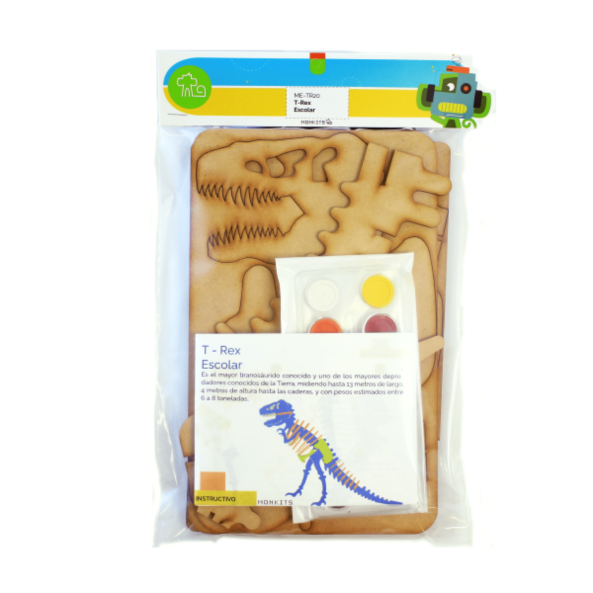 T REX EN BOLSA - KIT MONKITS