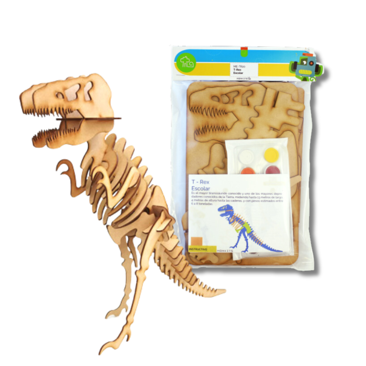 T REX EN BOLSA - KIT MONKITS