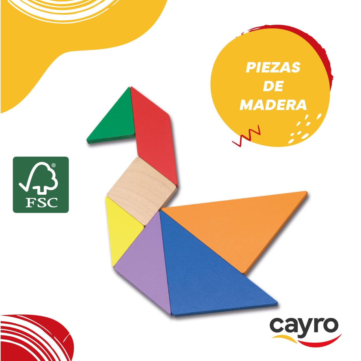 TANGRAM JUEGO DE VIAJE - CAYRO