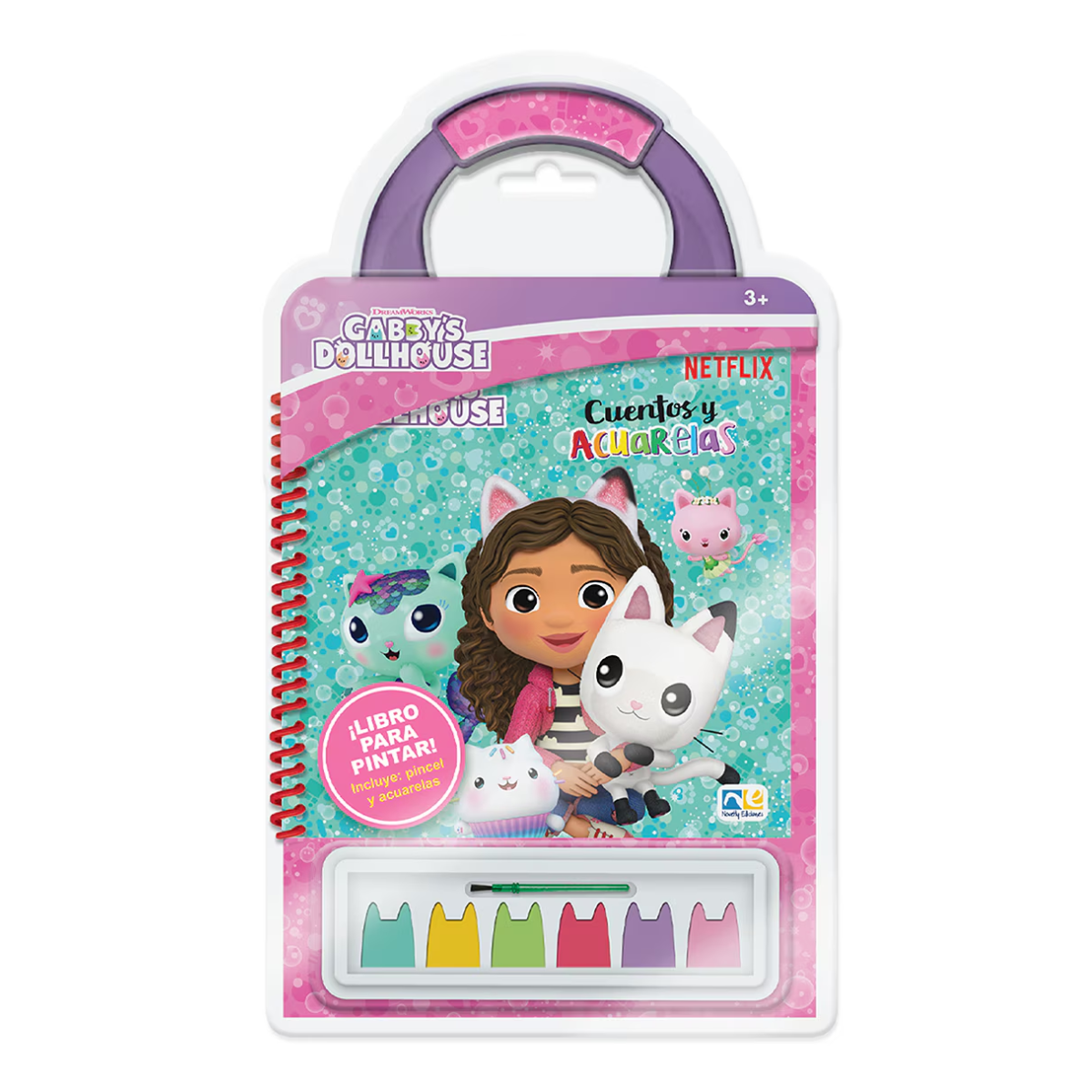 CUENTOS Y ACUARELAS GABBY DOLLHOUSE - NOVELTY