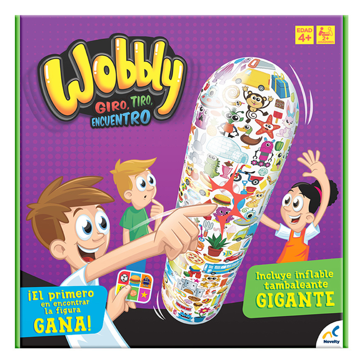 WOBBY GIRO TIRO Y ENCUENTRO - NOVELTY