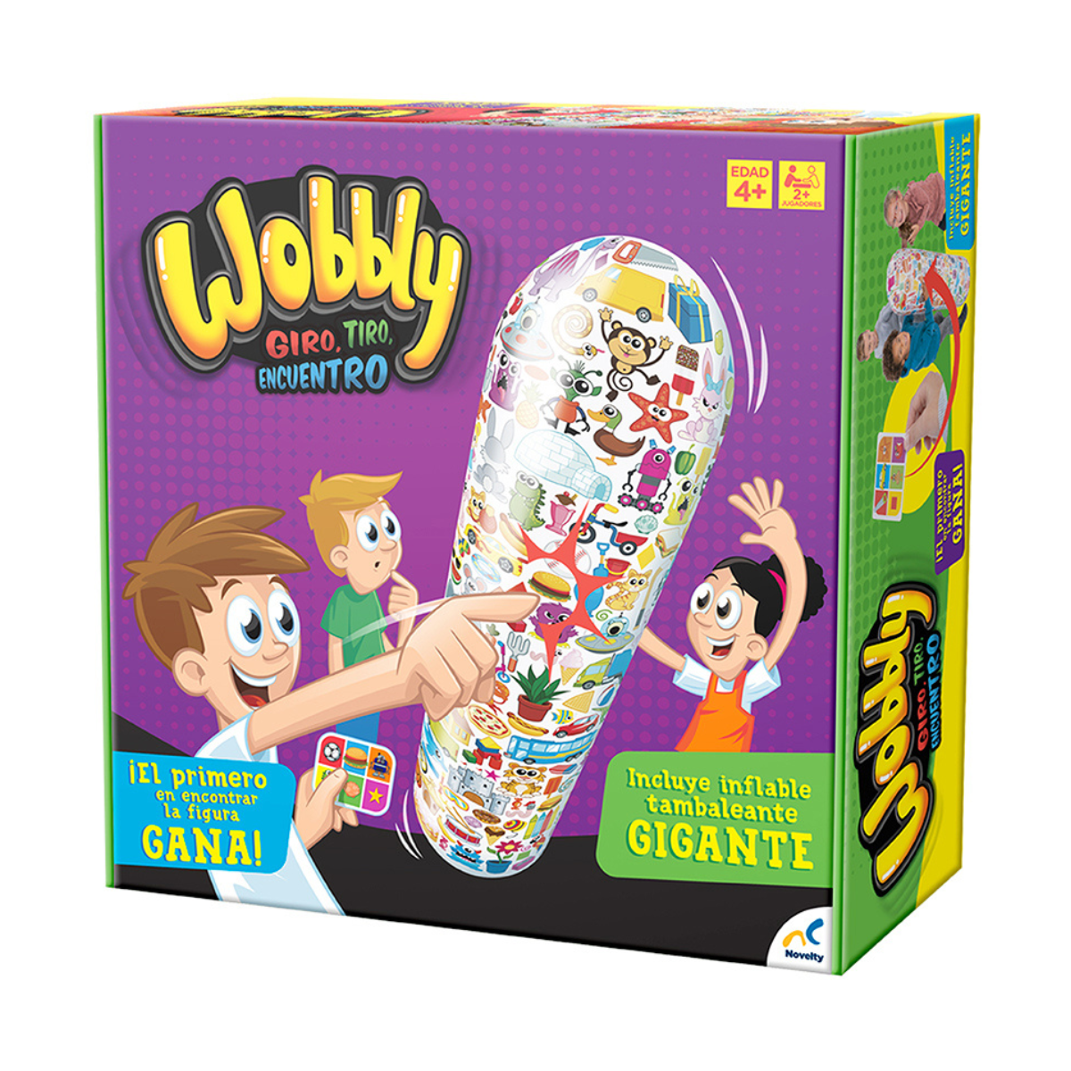 WOBBY GIRO TIRO Y ENCUENTRO - NOVELTY