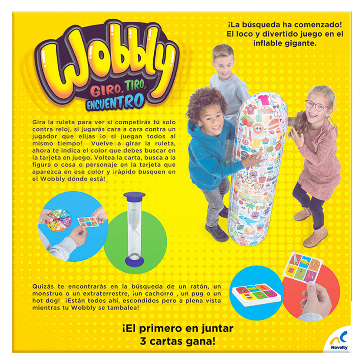 WOBBY GIRO TIRO Y ENCUENTRO - NOVELTY
