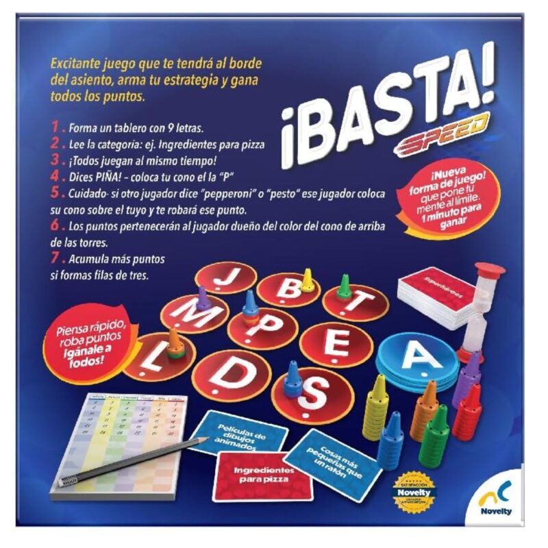 Juego de Basta Speed Novelty - Imagen 3