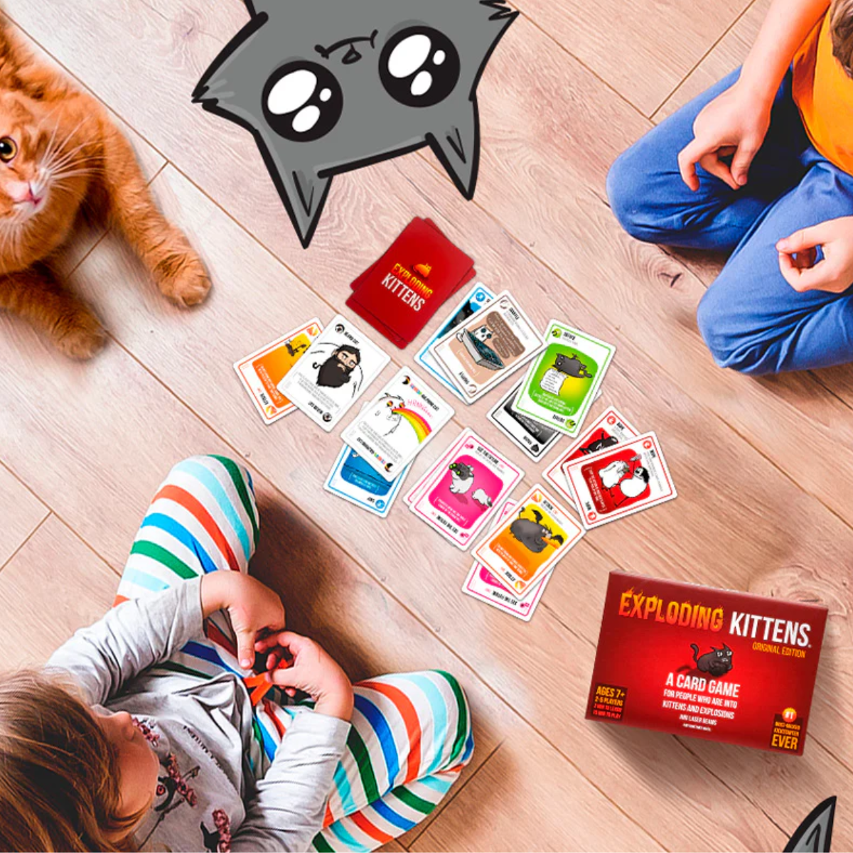 EXPLODING KITTENS JUEGO DE CARTAS