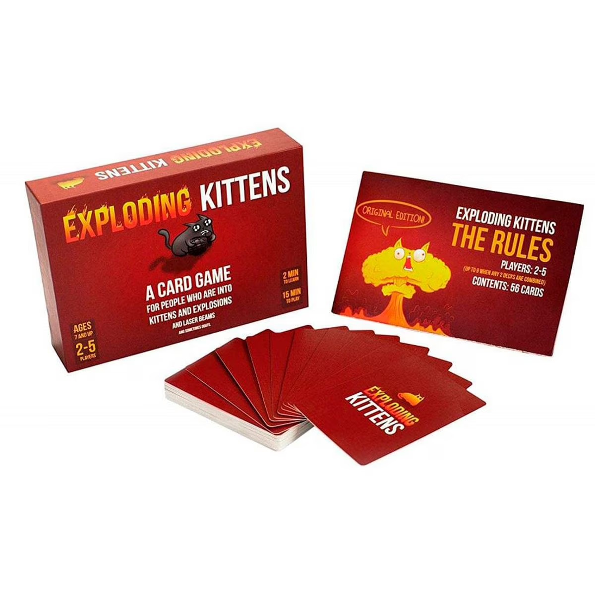 EXPLODING KITTENS JUEGO DE CARTAS