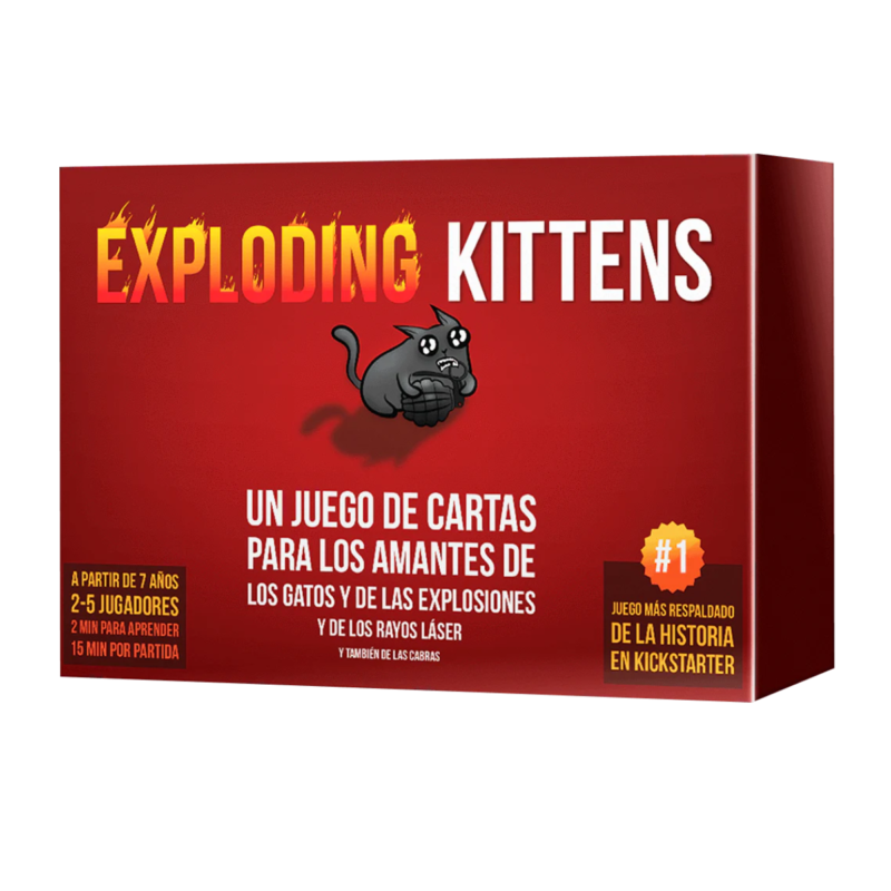 EXPLODING KITTENS JUEGO DE CARTAS