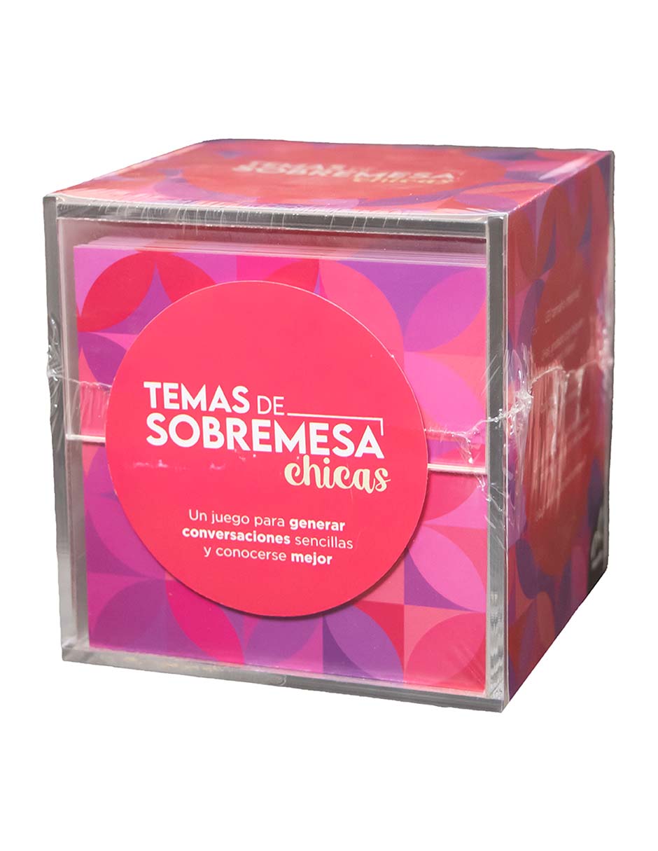Juego De Cartas Temas De Sobremesa Chicas Novelty - Imagen 2