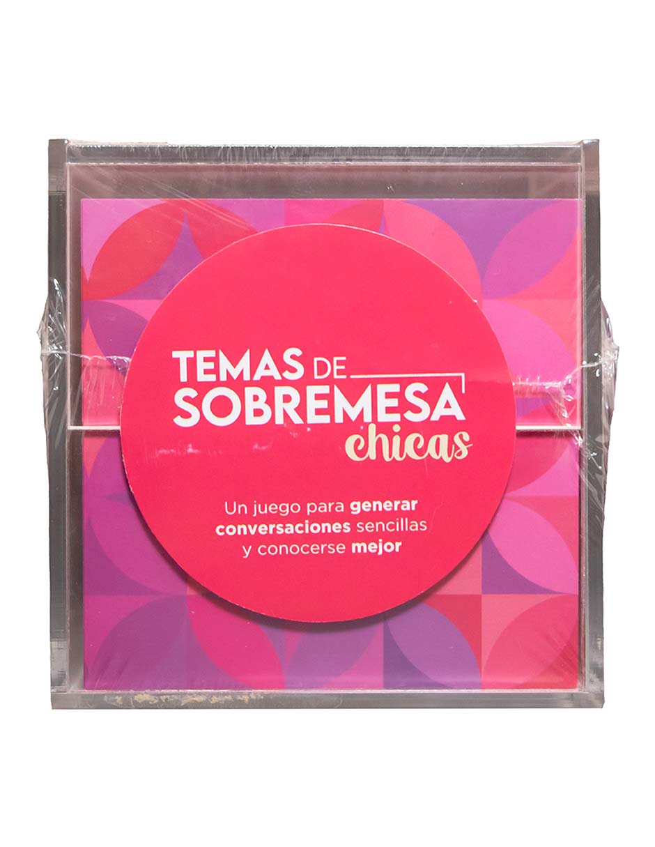Juego De Cartas Temas De Sobremesa Chicas Novelty - Imagen 3