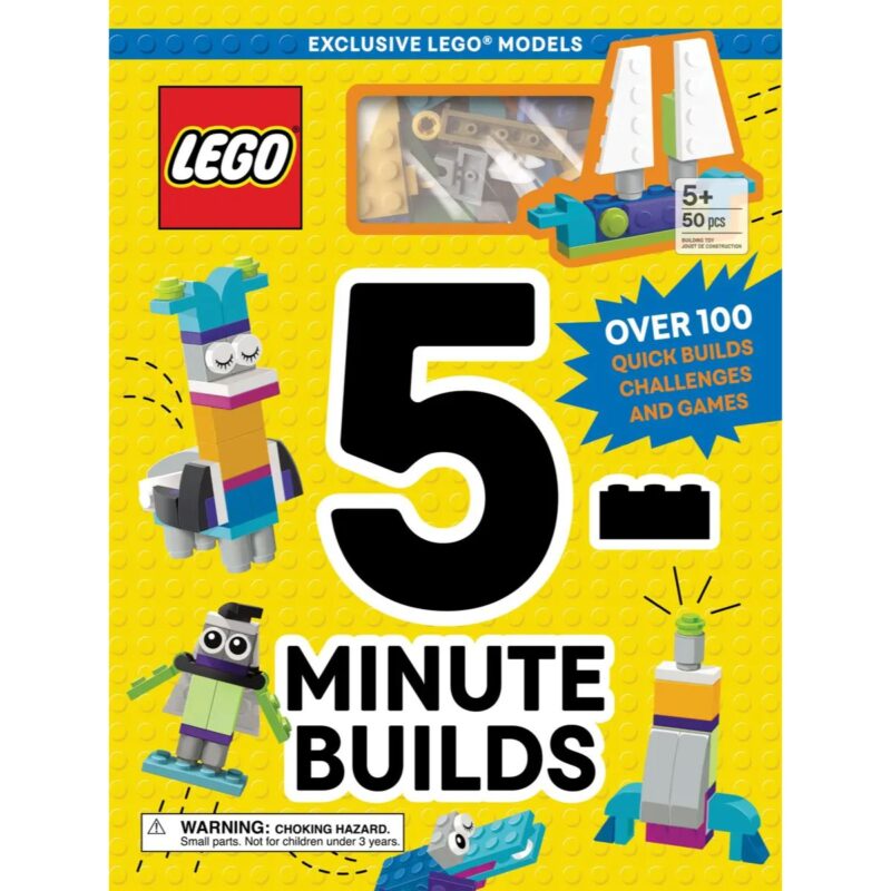Libro de Actividades Lego 5 Minutes Builds