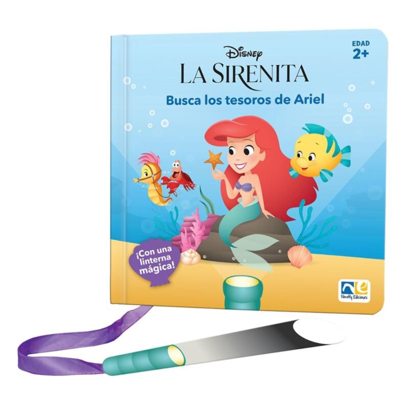 Libro La Sirenita Busca los Tesoros de Ariel Novelty