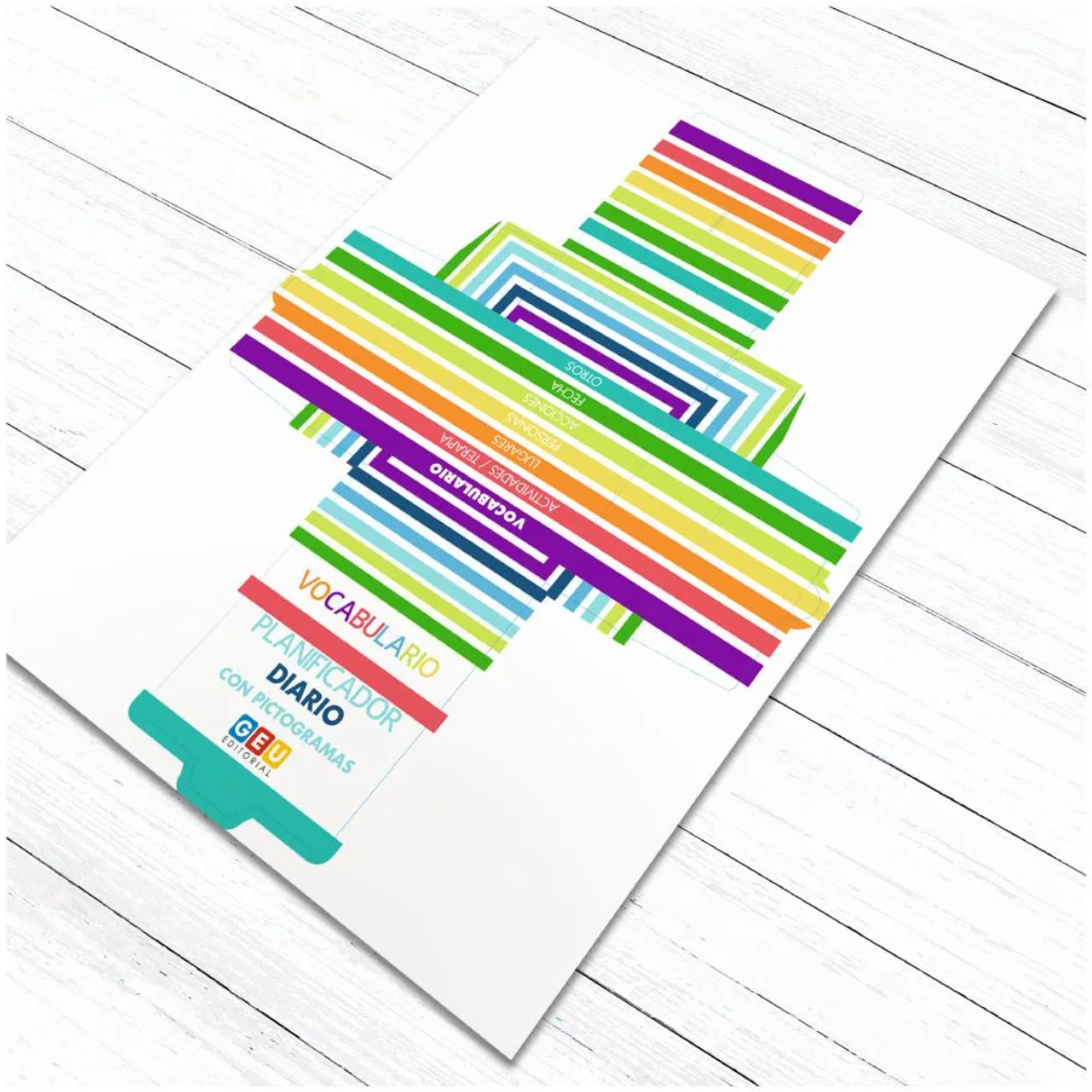 PLANIFICADOR VISUAL DIARIO CON PICTOGRAMAS - GEU EDITORIAL