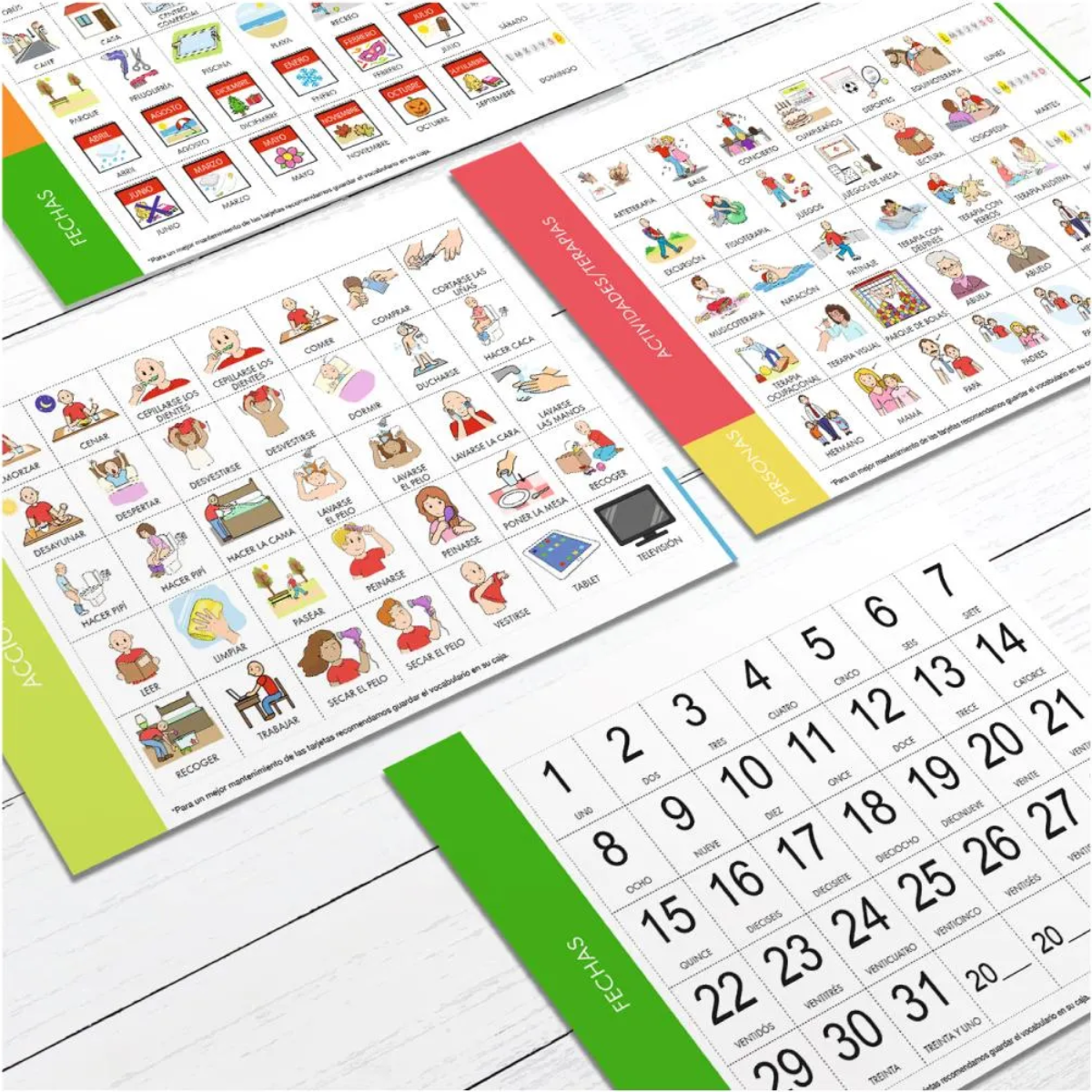 PLANIFICADOR VISUAL DIARIO CON PICTOGRAMAS - GEU EDITORIAL