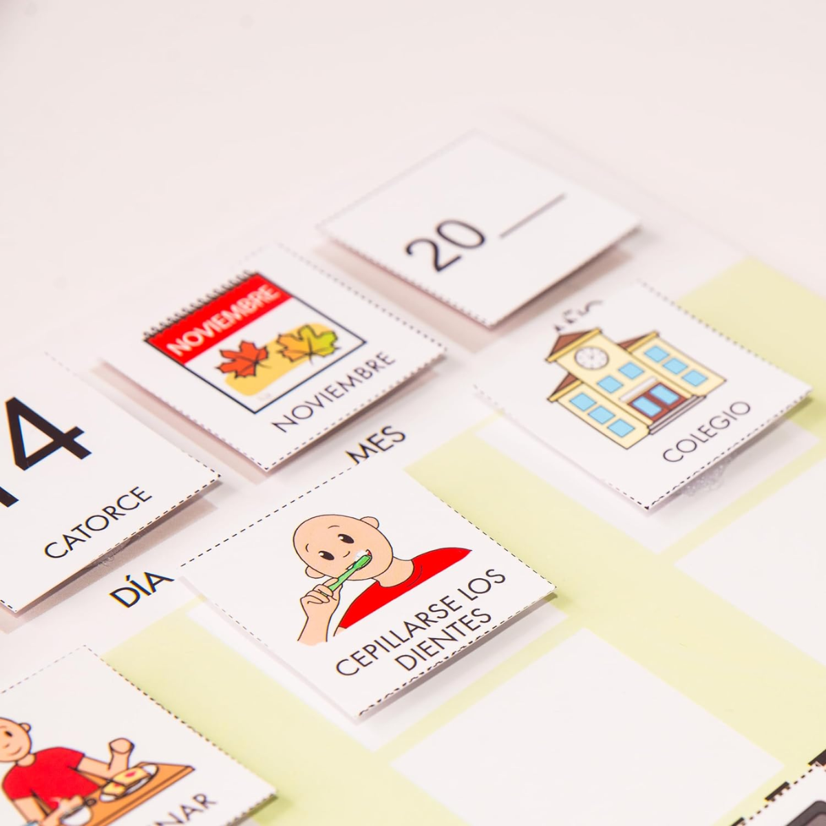 PLANIFICADOR VISUAL DIARIO CON PICTOGRAMAS - GEU EDITORIAL