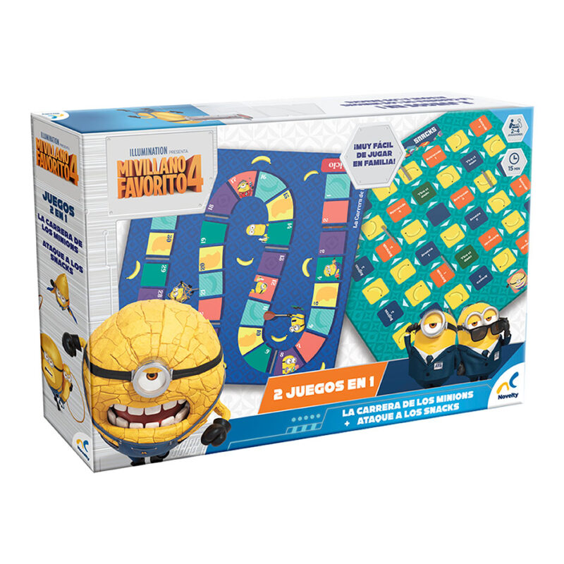 Juego de Mesa 2 en 1 Mi Villano Favorito 4 Novelty