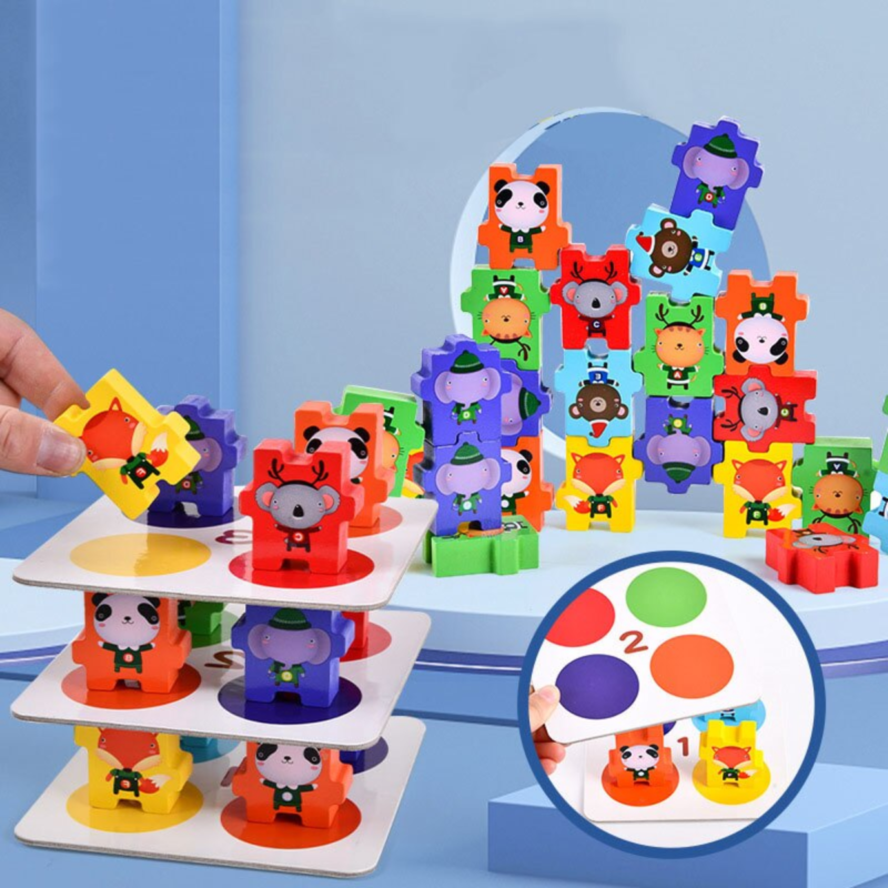 JENGA DE EQUILIBRIO ANIMALES