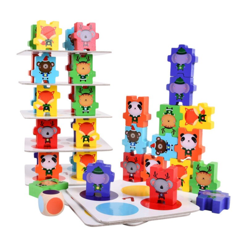 JENGA DE EQUILIBRIO ANIMALES