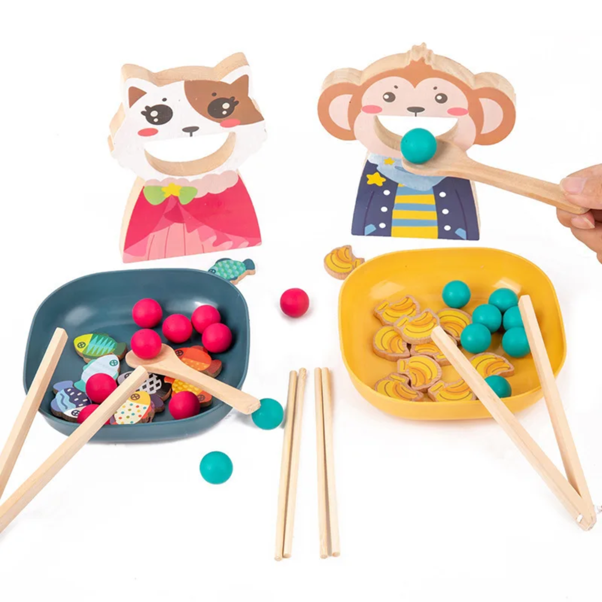 JUEGO CLASIFICA Y ALIMENTA A LOS ANIMALES