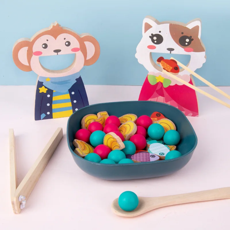 JUEGO CLASIFICA Y ALIMENTA A LOS ANIMALES