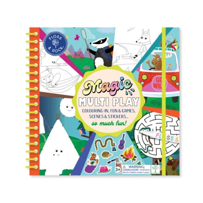 Libreta Reutilizable Multi Actividades Aventura Floss & Rock