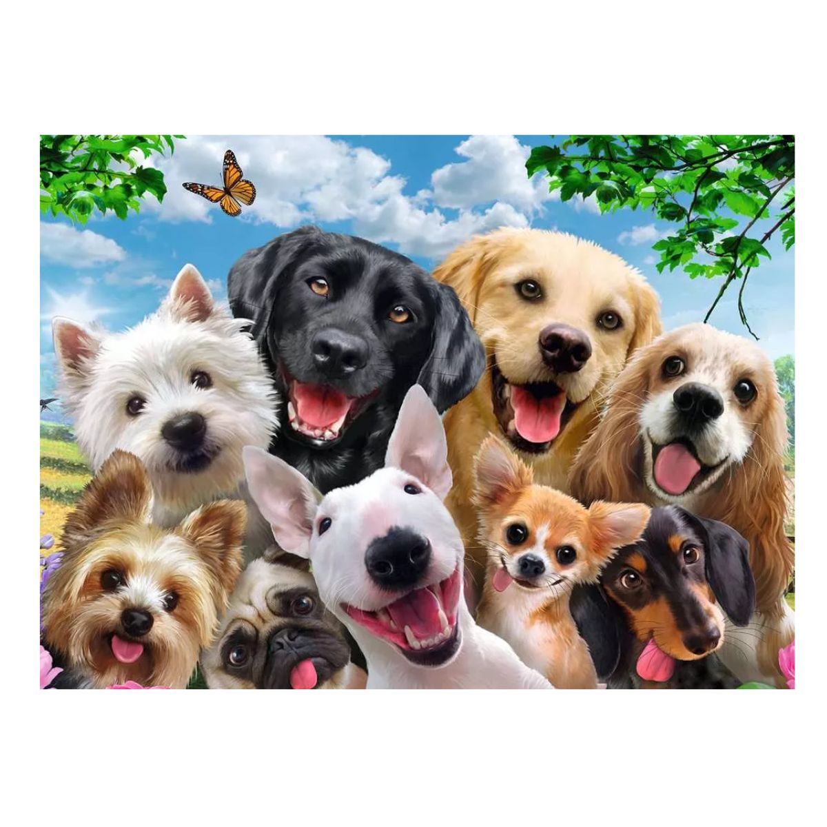 Rompecabezas Perros y más Perros 300 Piezas Ravensburguer - Imagen 6
