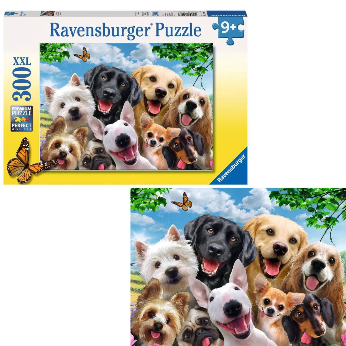 Rompecabezas Perros y más Perros 300 Piezas Ravensburguer - Imagen 3