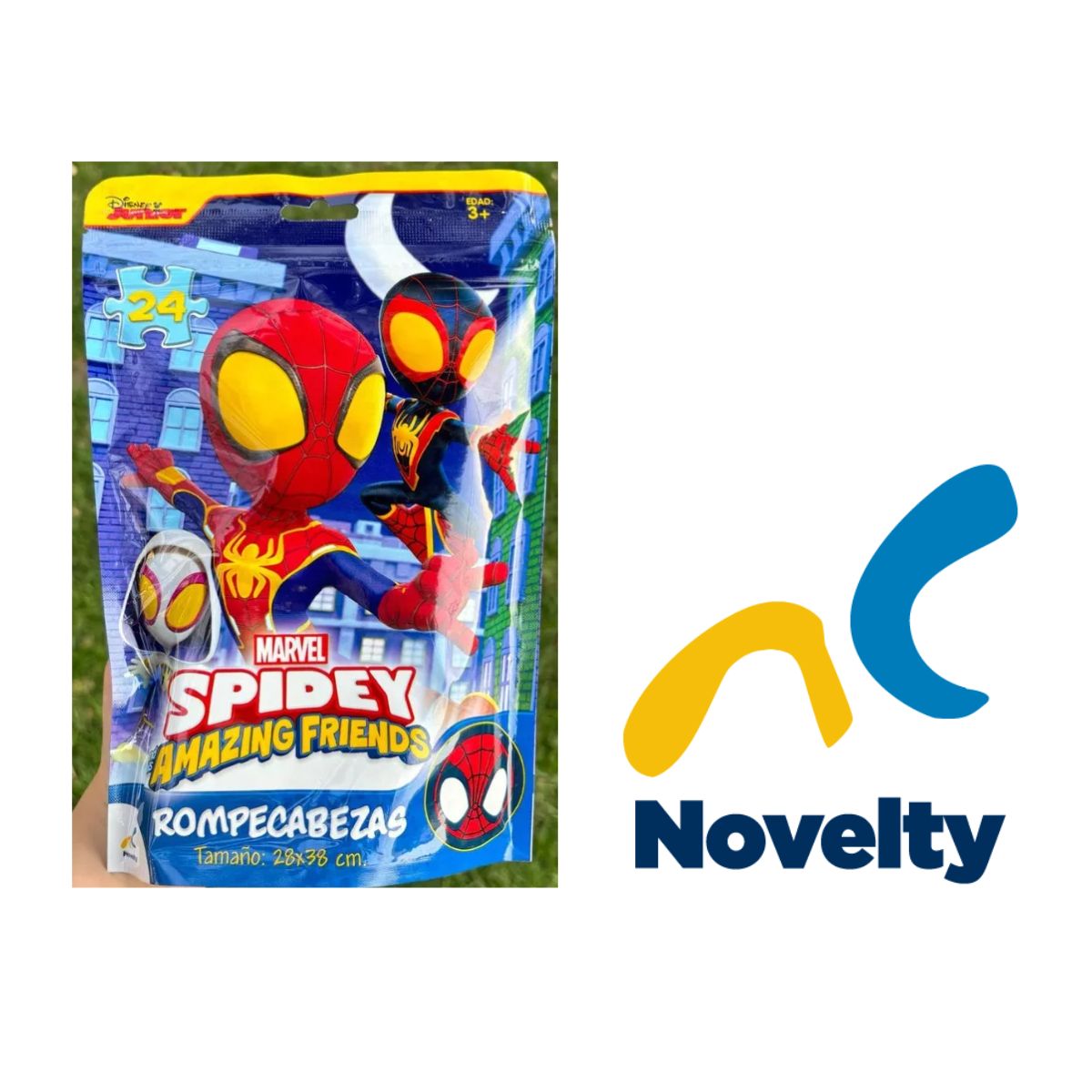 Rompecabezas Spidey to the Power of 3 Bolsa Foil Novelty - Imagen 4
