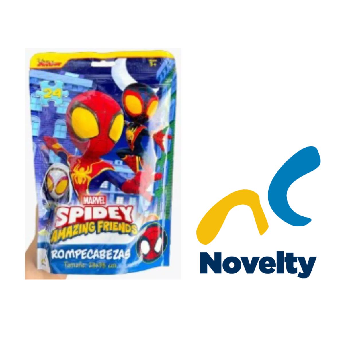 Rompecabezas Spidey to the Power of 3 Bolsa Foil Novelty - Imagen 2