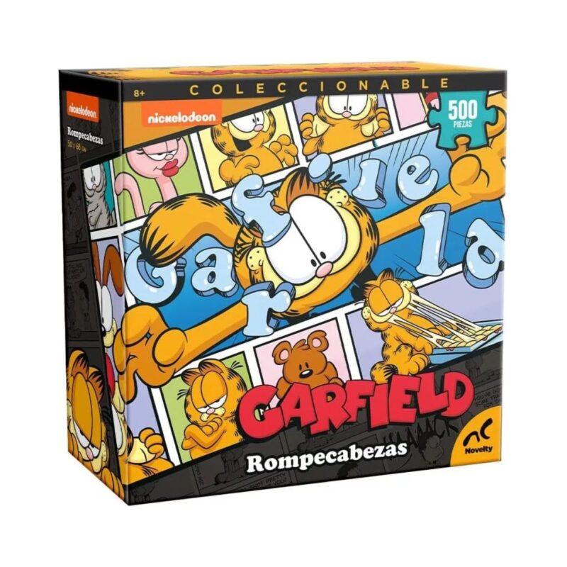 Rompecabezas Garfield 500 piezas Coleccionable Novelty