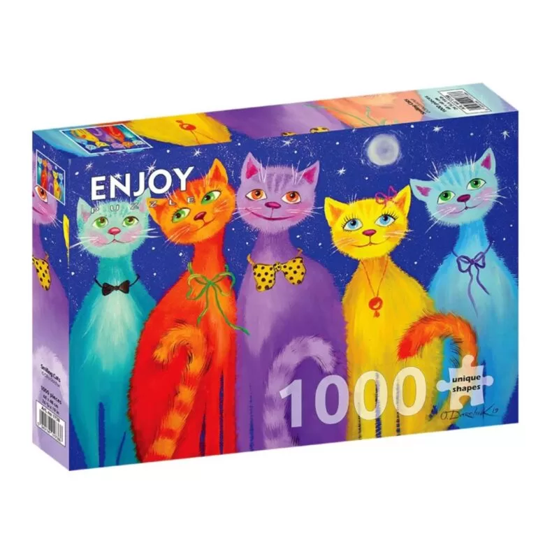 Rompecabezas Gatos Sonrientes Enjoy Puzzle