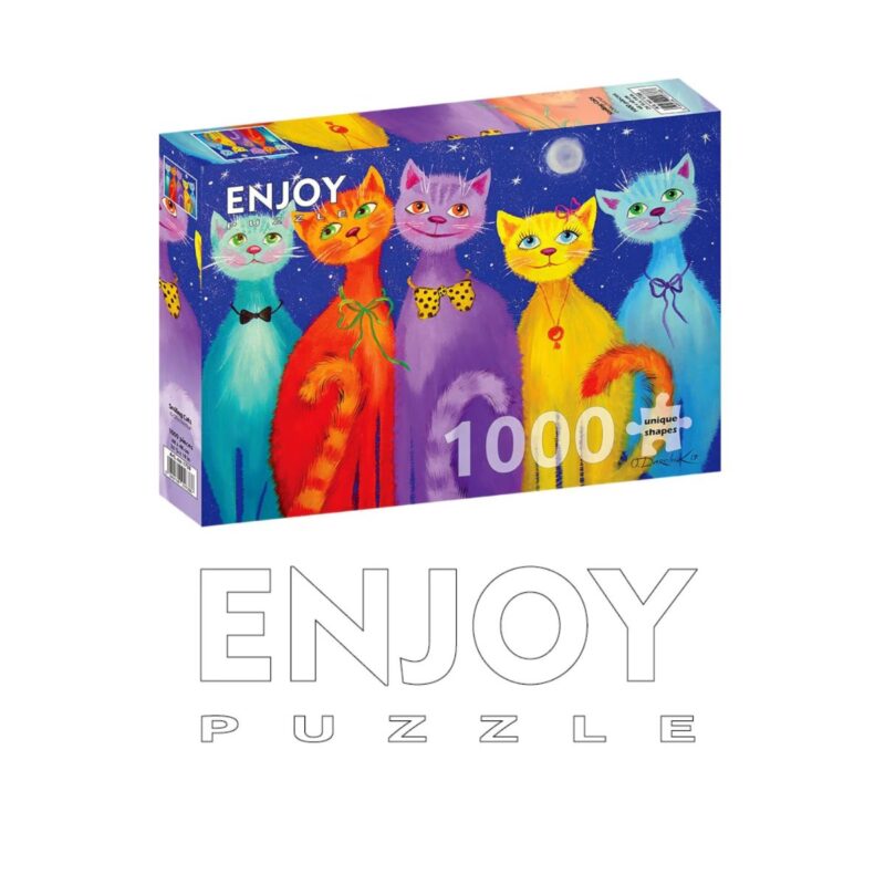 Rompe Gatos sonrientes 1000p Enjoy4