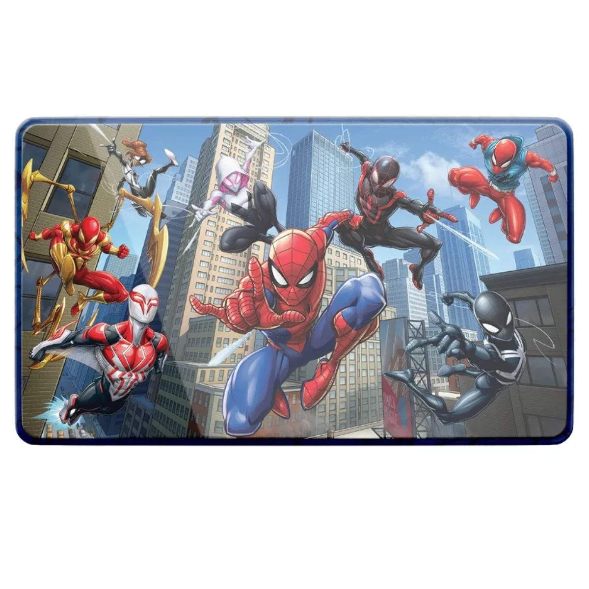Rompecabezas 3 en 1 Panorámico Spiderman Caja Metálica Novelty - Imagen 2