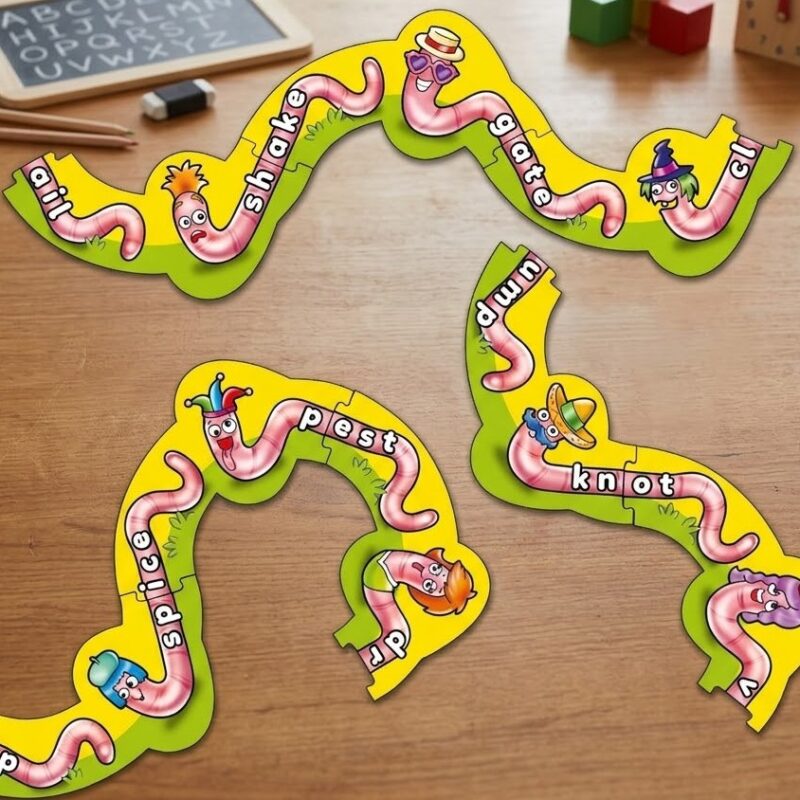 Juego de Dominó de Palabras Wiggly Words Orchard Toys